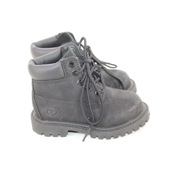 Timberland Toddler / Kids Black Premium Waterproof Boots Size 5M - Picture 5 of 10